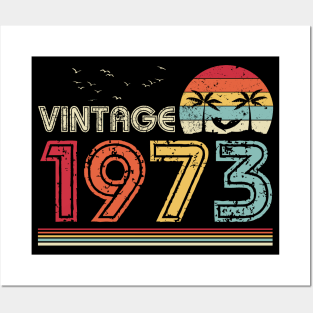 Vintage 1973 Limited Edition 48th Birthday Gift 48 Years Old Posters and Art